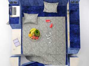 minimalism sofa 3D 模型