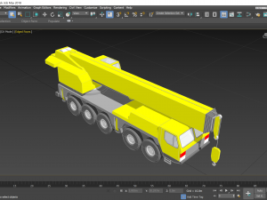Mobile Crane - Revit Family 3D 模型