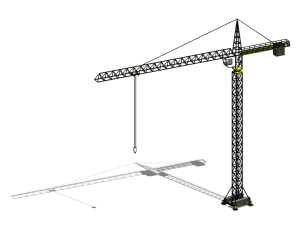 Tower Crane - Revit Family 3D 模型
