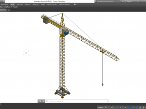Tower Crane - Revit Family 3D मॉडल