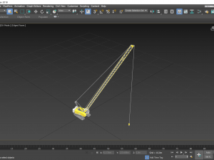 Crawler Crane - Revit Family 3D Model