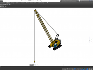 Crawler Crane - Revit Family 3D Model