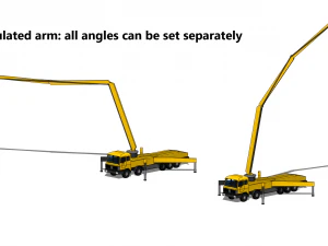 Concrete Pump Truck - Revit Family 3D Model