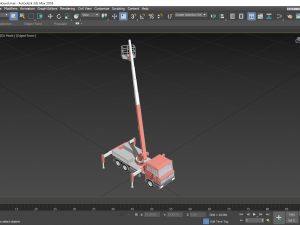 Truck-Mounted Access Platform - Revit Family 3D-Modell