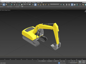 Excavator - Revit Family 3D मॉडल