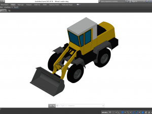 Wheel Loader - Revit Family 3Dモデル
