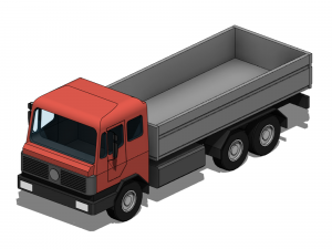 Truck - Revit Family 3D 模型