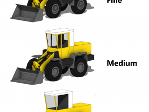 Construction Heavy Equipment Pack - Revit Family Collection 3D-Modell