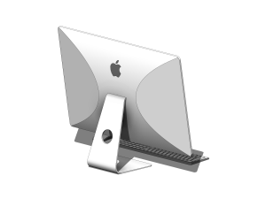 Apple iMac 27 Workstation - Revit Family 3D Модель