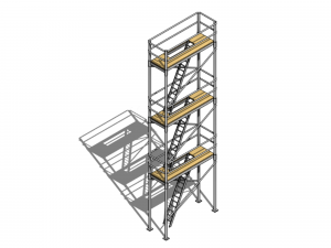 Scaffold - Revit Family 3D 模型