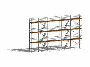 Scaffold - Revit Family 3D 모델