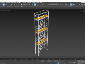 Scaffold - Revit Family 3D 모델