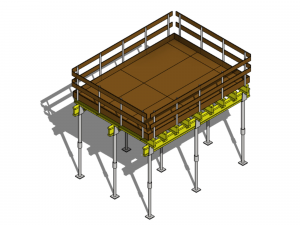Concrete Slab Formwork - Revit Family 3D 模型