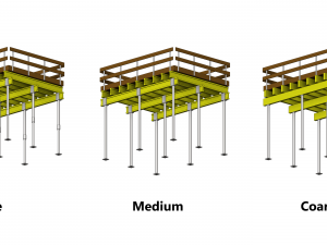 Concrete Slab Formwork - Revit Family 3D-Modell