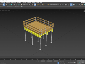 Concrete Slab Formwork - Revit Family 3D-Modell