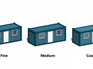 Office Container 20ft - Revit Family 3D Model