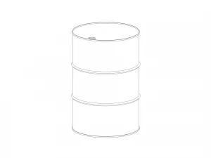 Barrel - Revit Family 3D Model