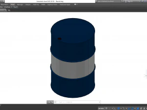 Barrel - Revit Family 3D Model