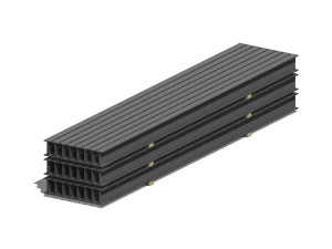 ビーム デポジット - Revit ファミリー 3Dモデル