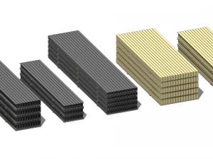 Beam Deposit - Revit Family 3D Model
