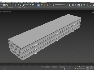 Beam Deposit - Revit Family 3D Model