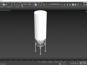 Cement Silo - Revit Family 3Dモデル