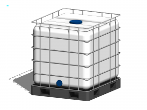 IBC Water Tank - Revit Family 3D 模型