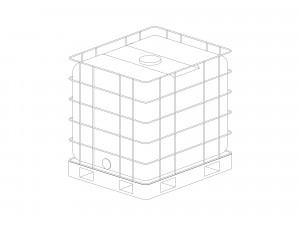 IBC Water Tank - Revit Family 3D 모델