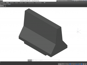 Jersey Barrier - Revit Family 3D Model