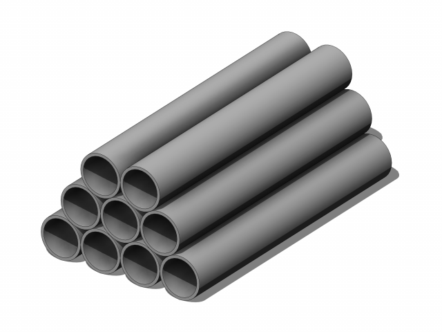 Pipe Deposit - Revit Family 3D Модель .c4d .max .obj .3ds .fbx .stl .blend 