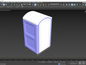 Portable Toilet - Revit Family 3Dモデル