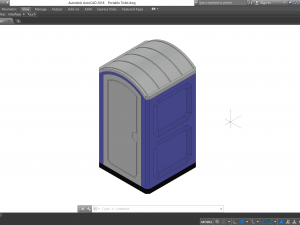 Portable Toilet - Revit Family 3Dモデル