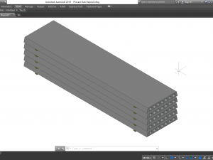 Precast Slab Deposit - Revit Family 3D 模型