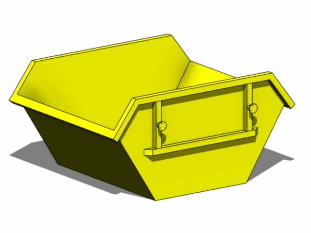 Skip - Revit Family Model 3D .c4d .max .obj .3ds .fbx .stl .blend 