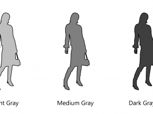 People Graphic Symbols - Revit Family Collection Modelo 3D