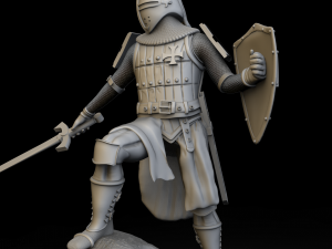 teutonic order knight 3D Print Model