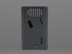 Metal shockproof shield 3D Model