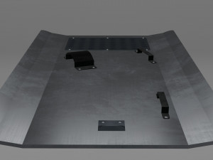 Metal shockproof shield 3D Model