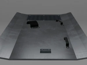 Metal shockproof shield 3D Model