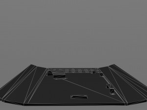 Metal shockproof shield 3D Model