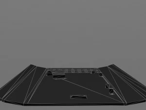 Metal shockproof shield 3D Model