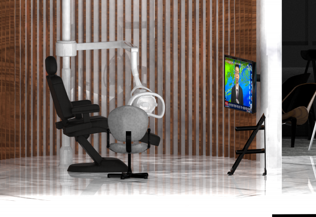dentist clinic Modèle 3D .c4d .max .obj .3ds .fbx .stl .blend 