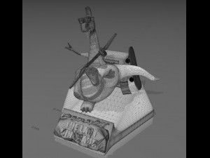 Denver the last dinosaur - fanart - 3D Print Model