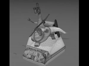 Denver the last dinosaur - fanart - 3D Print Model