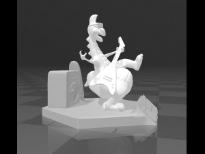 Denver the last dinosaur - fanart - 3D Print Model