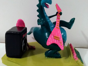 Denver the last dinosaur - fanart - 3D Print Model