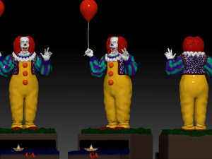it 1990 - fanart - 3D 打印模型