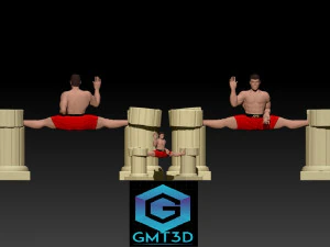 young jcvd 3D Print Model