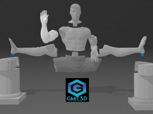 young jcvd 3D 프린트 모델