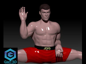 young jcvd 3D Print Model
